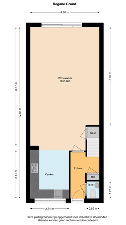 Floorplan - Raad van Europalaan 44, 2625 PB Delft